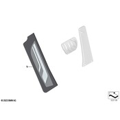 BMW M Performance Foot Rest - Genuine BMW 51475A7ABE5