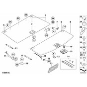 BMW Hinge (Anthrazit) - Genuine BMW 51476965253