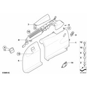 BMW Right Trunk Flap (Anthrazit) - Genuine BMW 51476968332