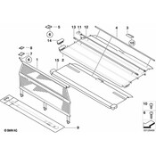 BMW Bracket Left - Genuine BMW 51477032581