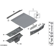 BMW Floor Carpet Luggage Compartment - Genuine BMW 51477224799