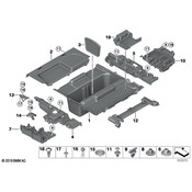 BMW Pad Side Member Left - Genuine BMW 51477234605