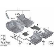BMW Door Sill Plate - Genuine BMW 51477437077