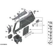 BMW Quarter Panel Trim Cap - Genuine BMW 51477933589