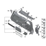 BMW Quarter Panel Trim Cap - Genuine BMW 51477933590