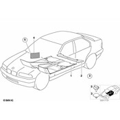 BMW Cover (Pergament D36mm) - Genuine BMW 51478135551