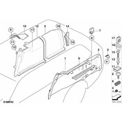 BMW Spring Trunk Lid - Genuine BMW 51478198062