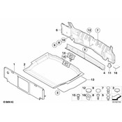 BMW Trim Panel Trunk Partition - Genuine BMW 51478236274