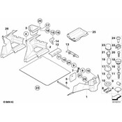 BMW Trim Panel Left - Genuine BMW 51478401857