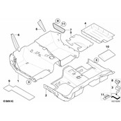 BMW Foam Insert Right - Genuine BMW 51479127404