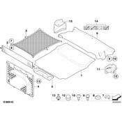 BMW Locking Mechanism Left - Genuine BMW 51479127937
