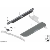 BMW Cargo Cover Bracket - Genuine BMW 51479493675