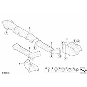 MINI Floor Pan Heat Shield - Genuine MINI 51482757693