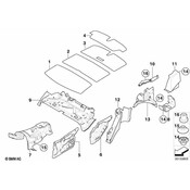 BMW Sound Insulation Tunnel - Genuine BMW 51483400047