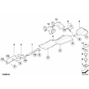 BMW Heat Insulator - Genuine BMW 51483400176