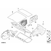 BMW Sound Insulation Floor Rear - Genuine BMW 51487058127