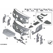 Mini Hood Insulation Pad - Genuine Mini 51487298865