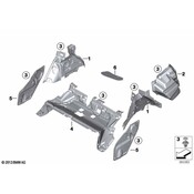 BMW Sound Insulating Door Rear Right - Genuine BMW 51487351208