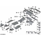 BMW Floor Pan Heat Shield - Genuine BMW 51487363197