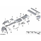 BMW Fuel Tank Shield - Genuine BMW 51487424931