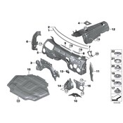 BMW Sound Absorber - Genuine BMW 51487458757