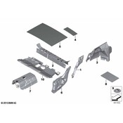 BMW Sound Absorber - Genuine BMW 51487461348