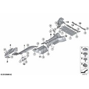 BMW Floor Pan Heat Shield - Genuine BMW 51488091228
