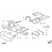 BMW Heat Insulation - Genuine BMW 51488146018