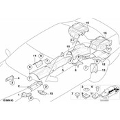 BMW Heat Insulator F Rear Wheel Housing - Genuine BMW 51488203779