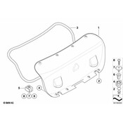 BMW Trim Panel Trunk Lid - Genuine BMW 51497060634