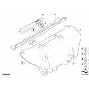 BMW Trim Panel Trunk Lid - Genuine BMW 51497173561