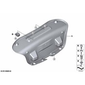 BMW Deck Lid Trim - Genuine BMW 51497304562