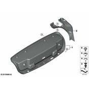 BMW Quarter Panel Gutter - Genuine BMW 51497417350