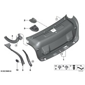 BMW Tail Light Cover - Genuine BMW 51497464426