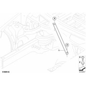 BMW Rod Right - Genuine BMW 51617135646