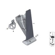 BMW Holder Accelerator Pedal Module Top - Genuine BMW 51617326414
