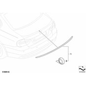 BMW Adhesive Tape - Genuine BMW 51628057067