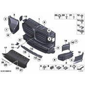 BMW Air Duct - Genuine BMW 51647186872