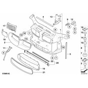BMW Seal Cooling Module - Genuine BMW 51648042571
