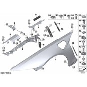 BMW Fender Bracket - Genuine BMW 51657353496