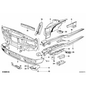 BMW Covering Right - Genuine BMW 51711931878