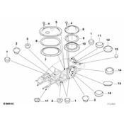 BMW Gasket - Genuine BMW 51711967998