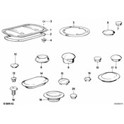 BMW Cover Lid (D=15-8mm) - Genuine BMW 51711967999