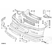 BMW Sealing Front (M Technic) - Genuine BMW 51712261343
