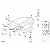 BMW Bracket Center - Genuine BMW 51712491061