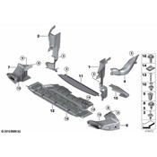 BMW Air Duct Transmission - Genuine BMW 51717008090