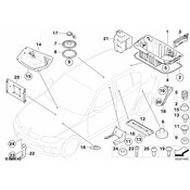 BMW Partition Multifunctional Pan - Genuine BMW 51717192556