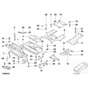 BMW Front Airduct Link - Genuine BMW 51718174857