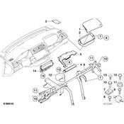 BMW Frame Airbag Module - Genuine BMW 51718408822
