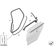 BMW Door Seal - Genuine BMW 51727482948